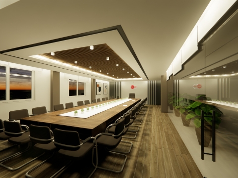 THI CÔNG NỘI THẤT PHÒNG LÀM VIỆC