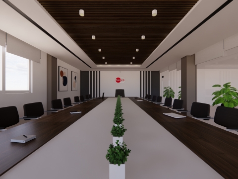 THI CÔNG NỘI THẤT PHÒNG LÀM VIỆC