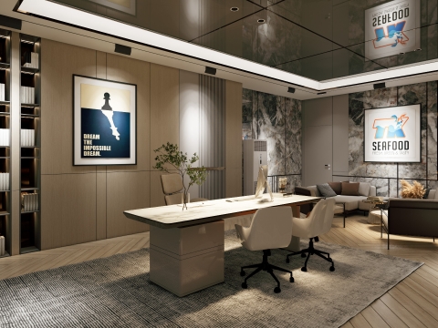 THI CÔNG NỘI THẤT PHÒNG LÀM VIỆC