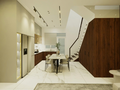 THI CÔNG NỘI THẤT NHÀ ANH TOÀN SÀI GÒN