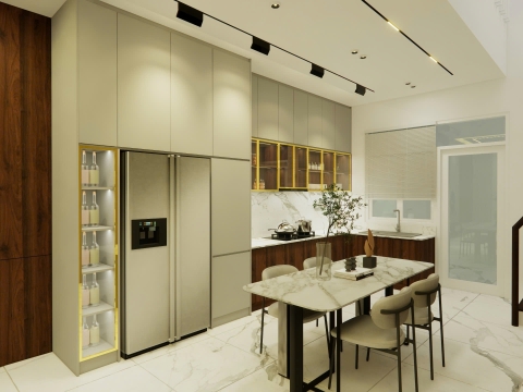 THI CÔNG NỘI THẤT NHÀ ANH TOÀN SÀI GÒN